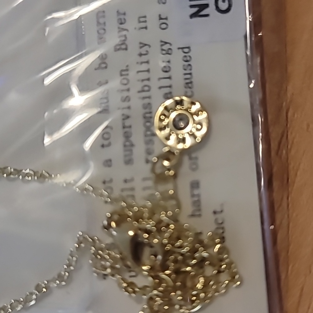 Little Miss Twin Stars necklace NIP - Picture 7 of 8